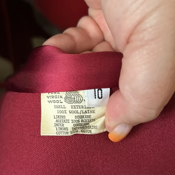 Pure Virgin Wool Winter Coat - Picture 3 of 3